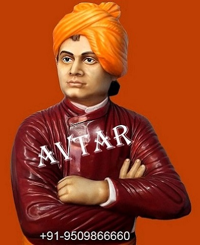 Swami Vivekananda Marble Statue